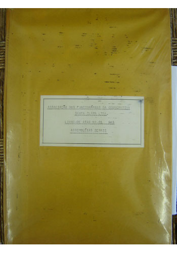 Livro de Atas Associação de Funcionários
