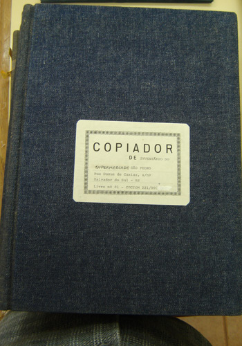 Copiador de Inventário do Supermercado São Pedro