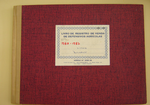 Livro de Registro de Venda de Defensivos Agrícolas