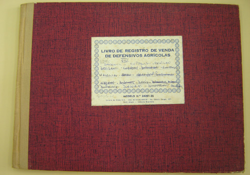Livro de Registro de Venda de Defensivos Agrícolas