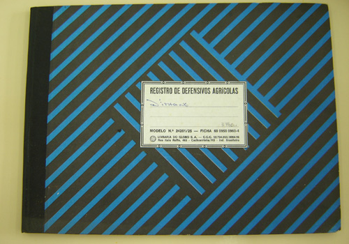 Livro de Registro de Venda de Defensivos Agrícolas