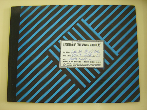 Livro de Registro de Venda de Defensivos Agrícolas