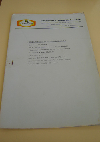 Aquisição de um trator