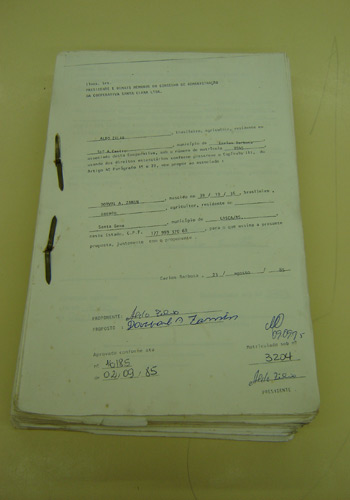 Cadastro de associado