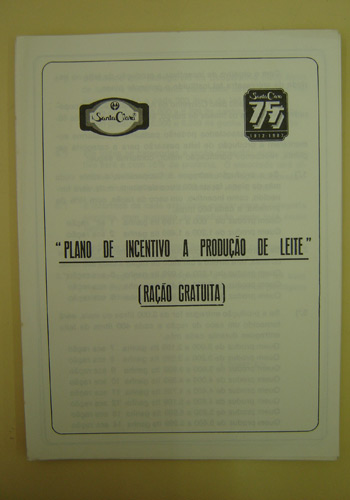 Plano de Incentivo a Produção de Leite (ração gratuíta)