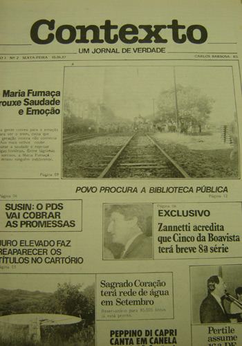 Jornais de Carlos Barbosa