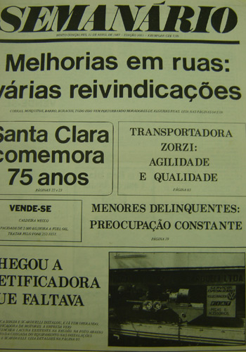 Jornais do Periódico de Bento Gonçalves