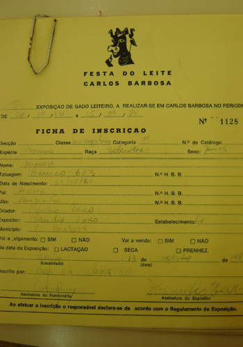III Festa do Leite e exposição de gado leiteiro de Carlos Barbosa