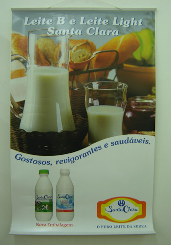 Leite B e Leite Light Santa Clara