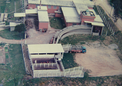 Vista aérea frigorífico