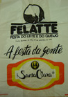 Sacola plástica da Festa do Leite e do Queijo de 20 a 29/09/1991